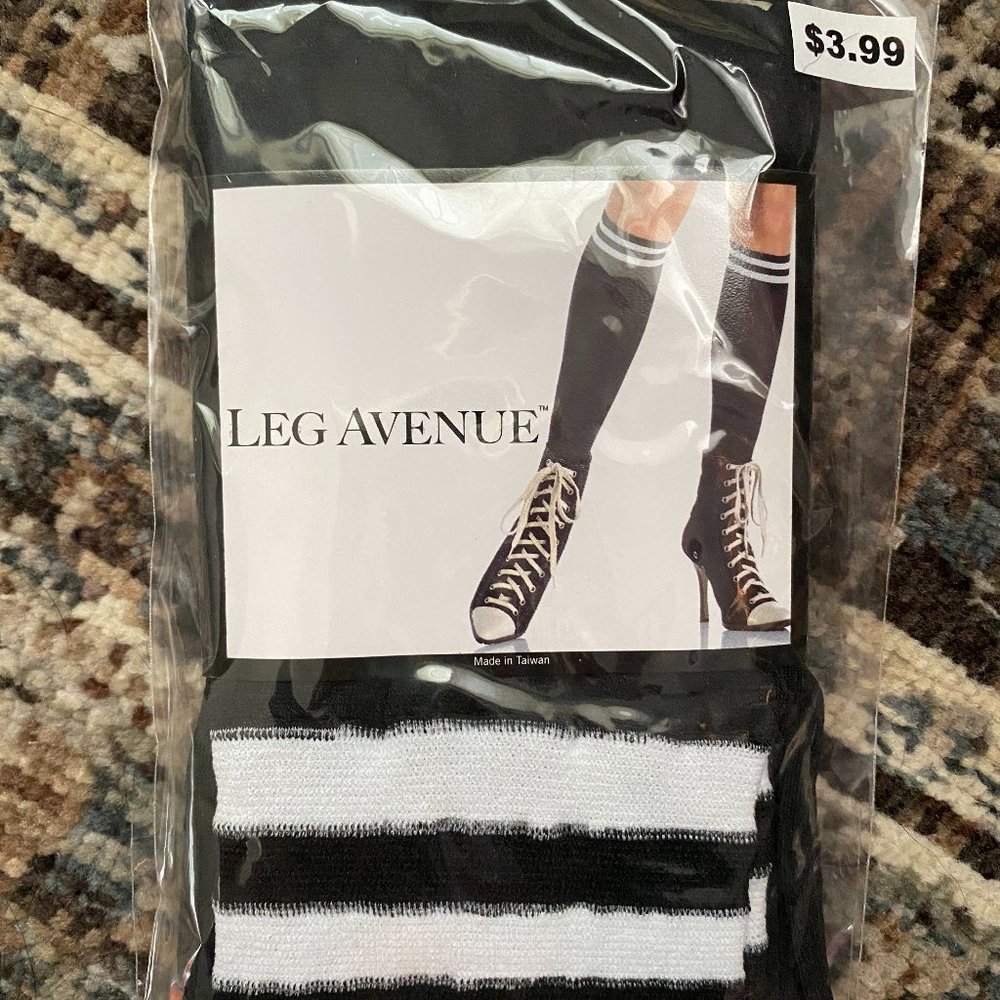 Opaque Knee High Socks
